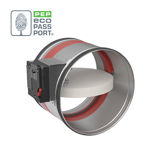 CR2 Clapet coupe-feu circulaire pour grands diamètres