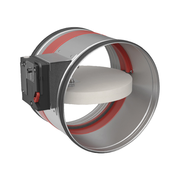 CR2 Clapet coupe-feu circulaire pour grands diamètres