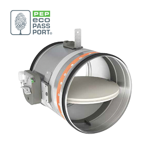 CR 60  Clapet coupe-feu circulaire optimisé 60-90’