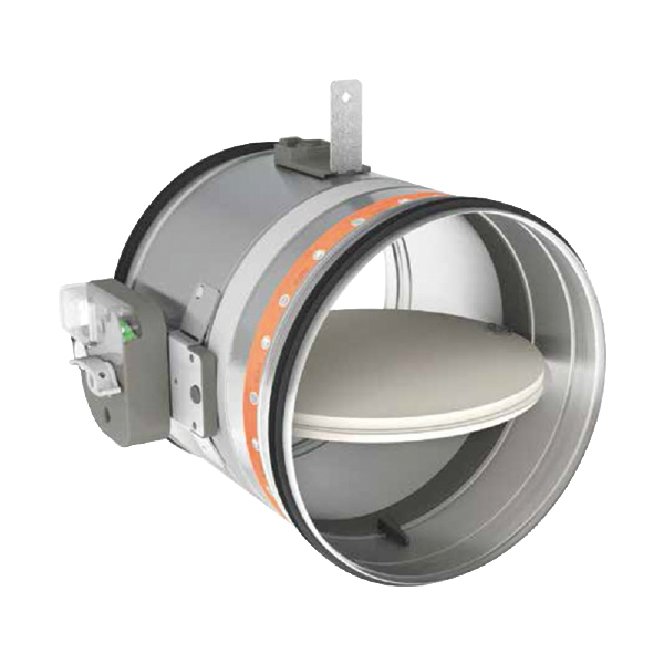 CR 60  Clapet coupe-feu circulaire optimisé 60-90’