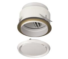 SC-S Clapet terminal coupe-feu circulaire pour montage plafond suspendu